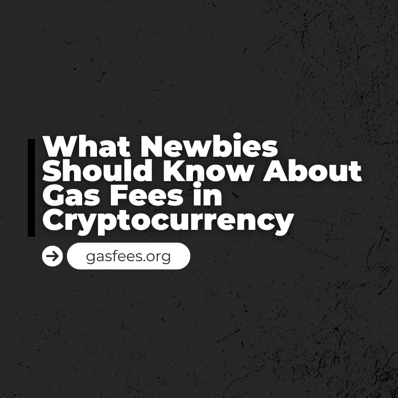 What Newbies Should Know About Gas Fees in Cryptocurrency